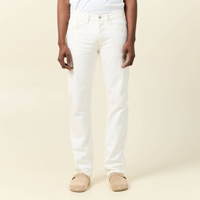 jeans eco responsable regular denim blanc homme Jeans éco-responsable regular denim blanc homme
