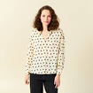 Chemise éco-responsable blanc femme