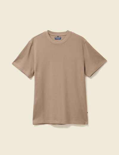 T-shirt manches courtes sable homme