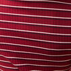 T-shirt cintr&eacute; manches courtes rouge cerise femme