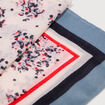 Foulard en voile sp&eacute;cial no&euml;l ecru femme