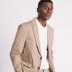 Veste blazer stretch taupe homme