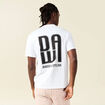 T-shirt manches courtes blanc homme