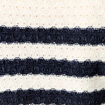 Pull manches longues bleu marine femme
