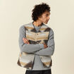Blouson sans manche réversible beige homme