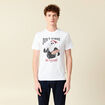 T-shirt manches courtes blanc homme