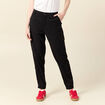 Pantalon battle 7/8&egrave;me taille standard noir femme