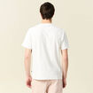 T-shirt manches courtes ecru homme