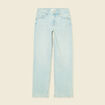 Jeans droit 7/8ème denim baby bleu femme