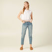 T-shirt éco-responsable blanc femme