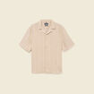 Chemise boyfriend manches courtes vert clair homme