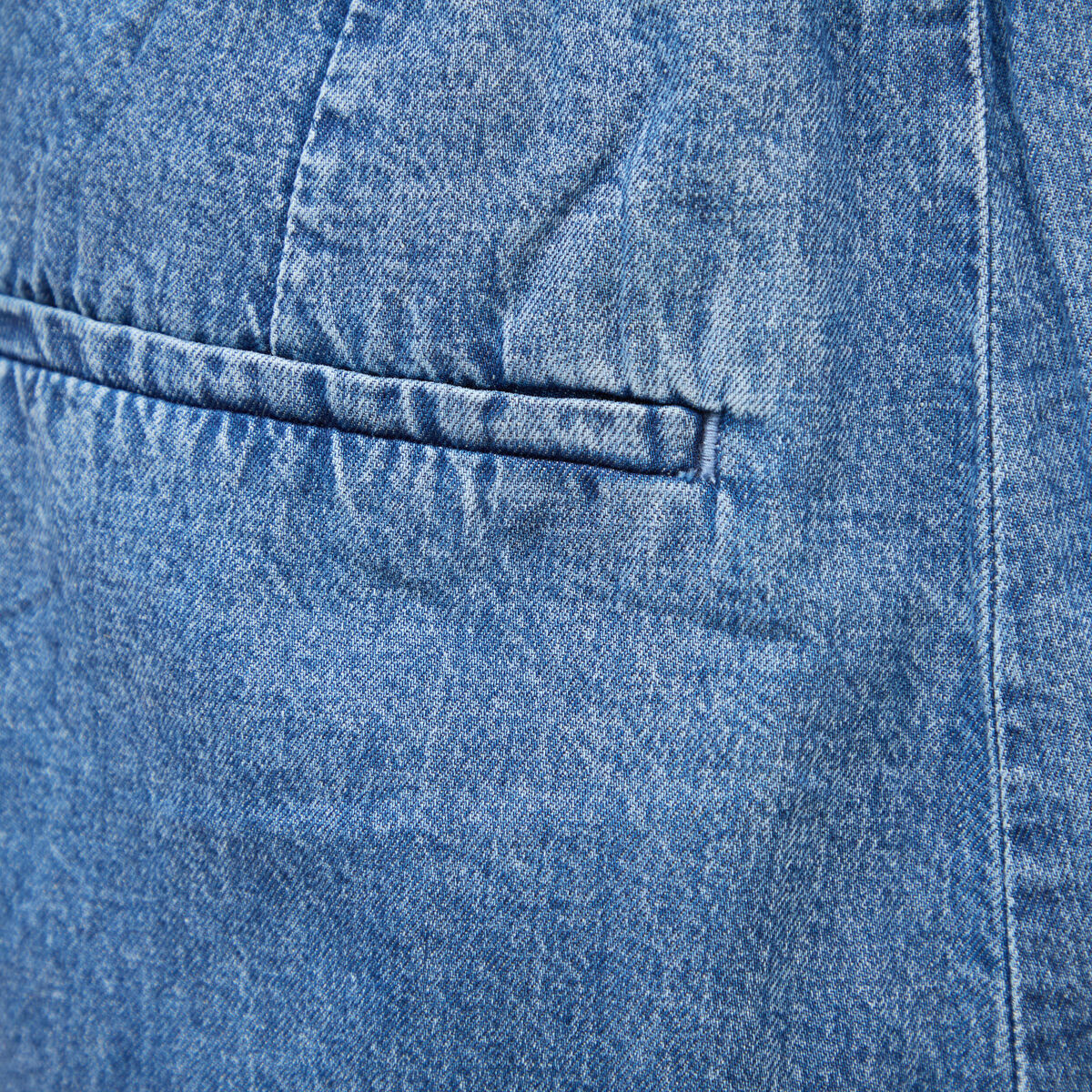 Jeans slouchy taille haute denim used femme
