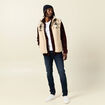 Jeans skinny tapered denim brut homme