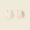 Boucles d'oreilles créoles couleur or femme