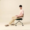 T-shirt manches courtes rose clair homme