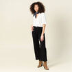 Chemise manches courtes ecru femme