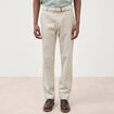 Chino coupe droite longueur 32 vert kaki homme