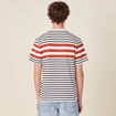 T-shirt manches courtes ecru homme