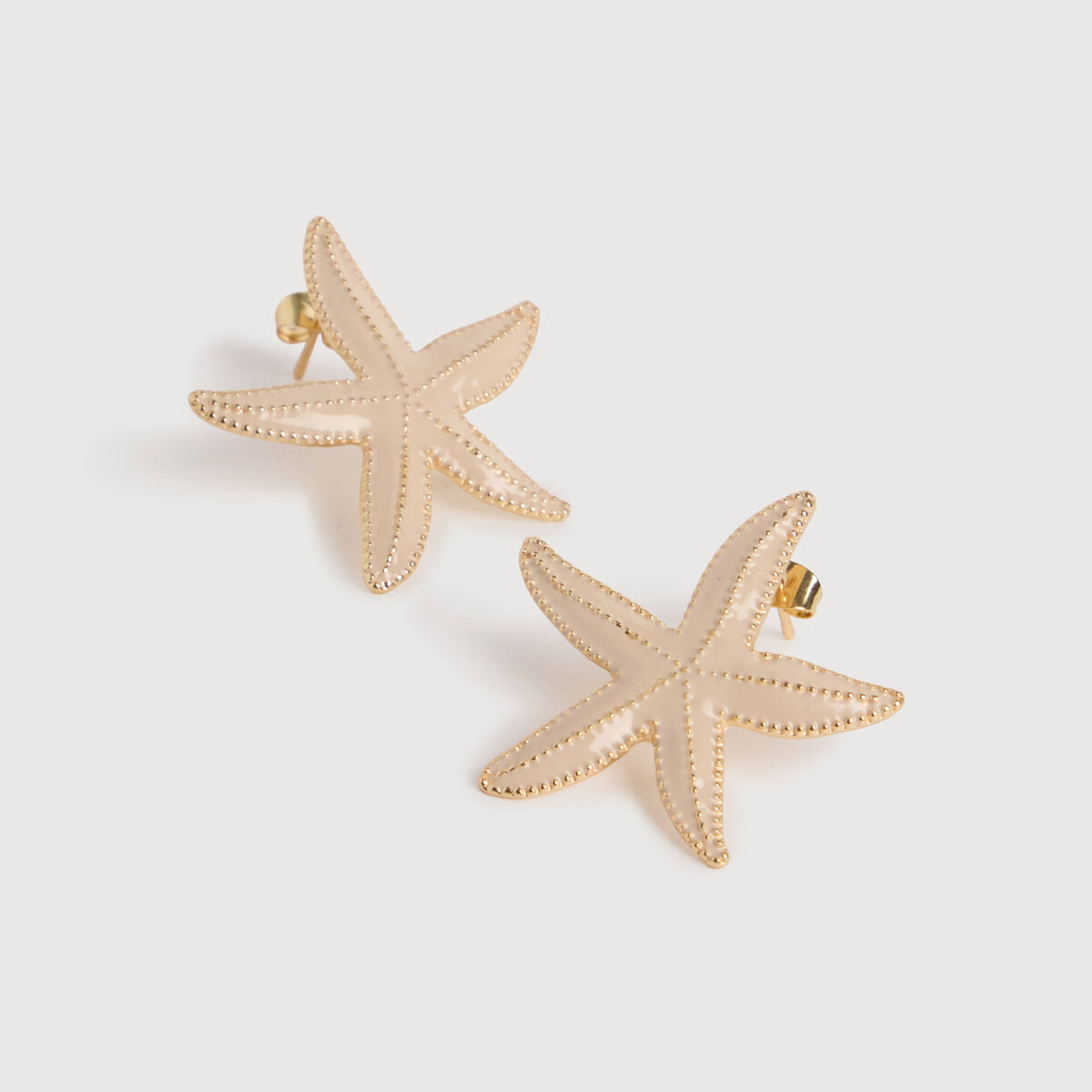 Boucles d'oreilles blanc femme
