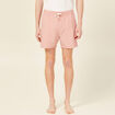 Short de bain marron cognac homme