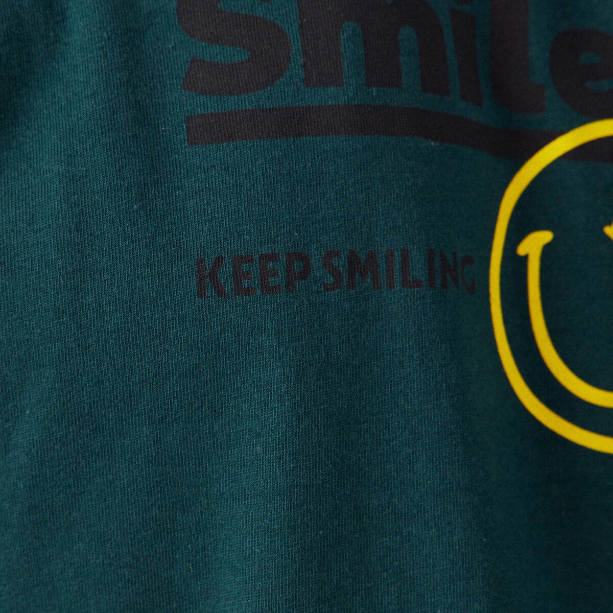 T-shirt SmileyWorld bleu marine homme