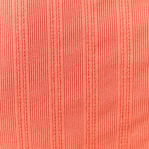 t shirt manches longues orange corail femme T-shirt manches longues orange corail femme
