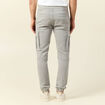 Pantalon battle bas resserré gris homme