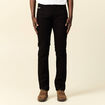 Jeans straight denim noir homme