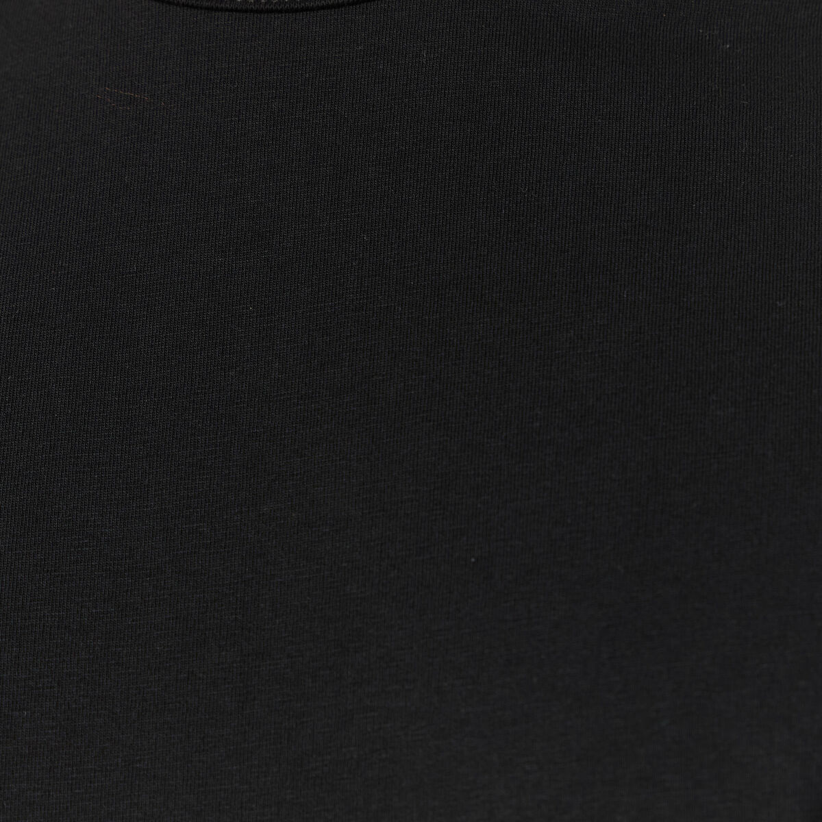 T-shirt en coton manches courtes noir homme