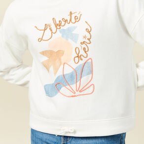 sweat a capuche ecru femme Sweat à capuche ecru femme