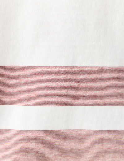 T-shirt manches courtes rose pastel homme