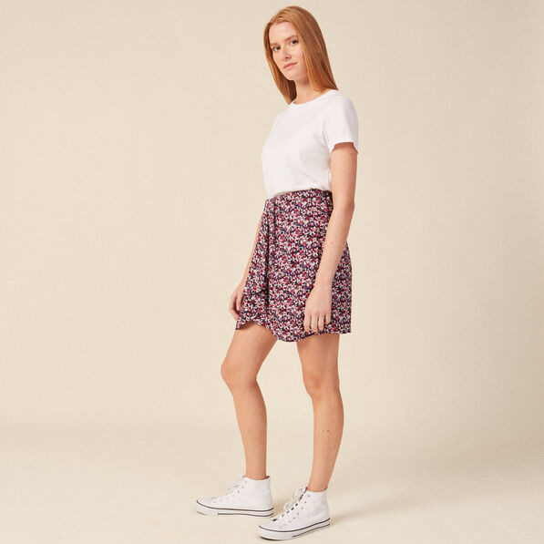 jupe droite fluide noir femme Jupe droite fluide noir femme