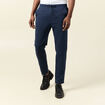 Pantalon jogger élastiqué bleu foncé homme