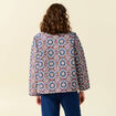 Veste éco-responsable bleu marine femme