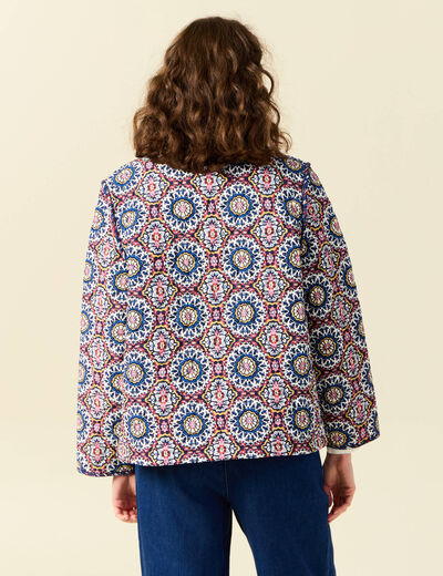Veste éco-responsable bleu marine femme