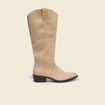 Bottes marron clair femme