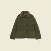 Manteau vert kaki femme