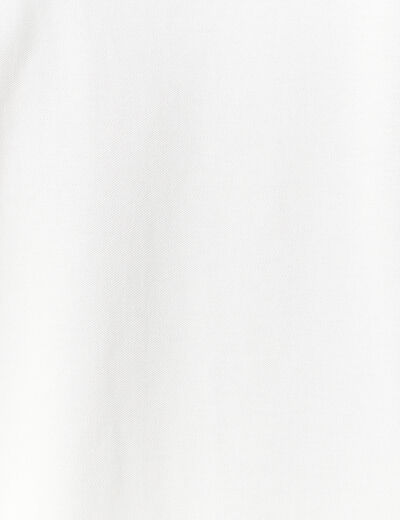 T-shirt manches courtes blanc homme