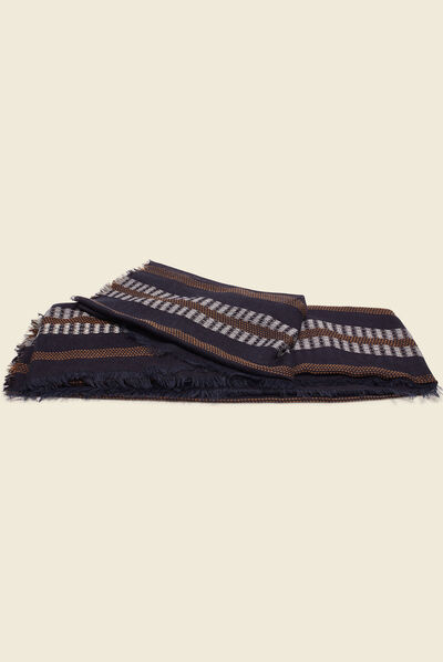 Foulard noir homme