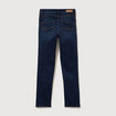 Jeans regular 7/8&egrave;me denim brut femme