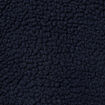 Sweat à capuche sherpa bleu marine homme