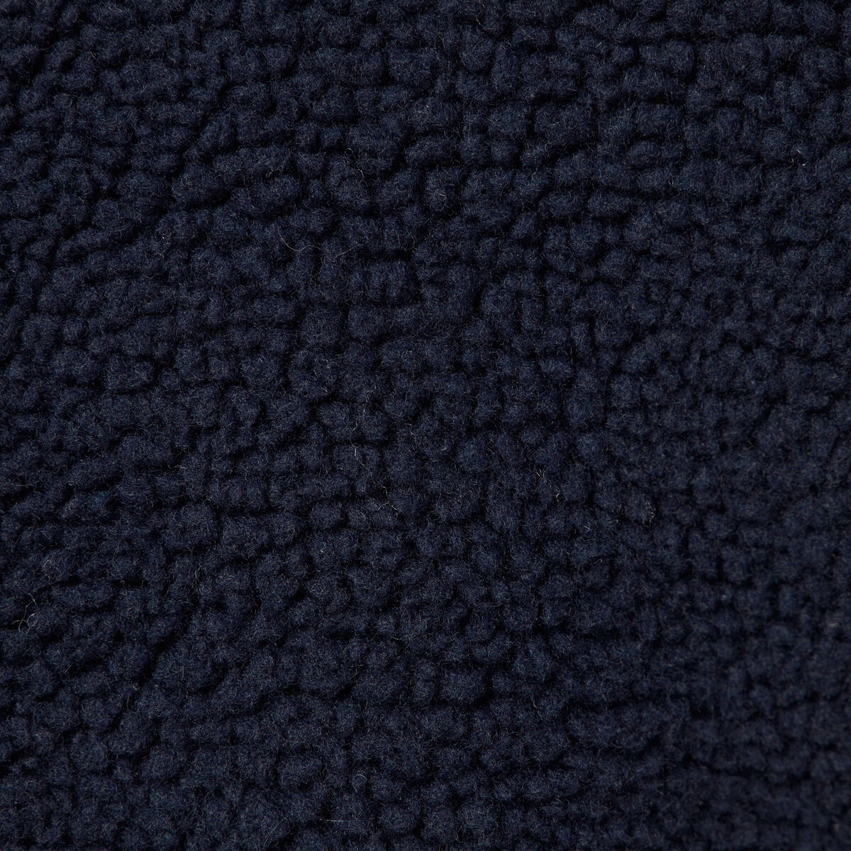 Sweat à capuche sherpa bleu marine homme