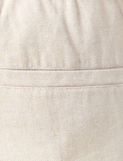 Pantalon chino gris homme