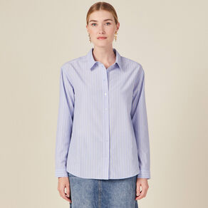 chemise eco responsable bleu ciel femme Chemise éco-responsable bleu ciel femme