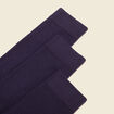 Lot 3 paires chaussettes bleu marine homme