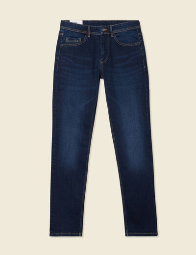 Jeans slim longueur 32 denim brut homme