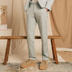 Pantalon chino vert clair homme