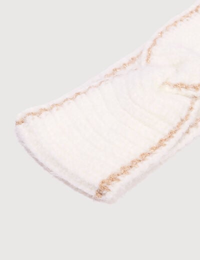 Bandeau ivoire femme
