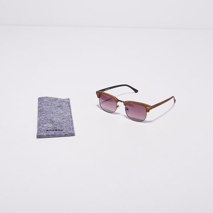 Lunettes de soleil noir homme