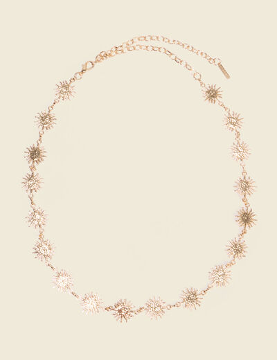 Ceinture fine avec cha&icirc;ne couleur or femme
